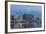 City Skyline from Harbor in San Diego, California, USA-Chuck Haney-Framed Photographic Print