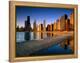 City Skyline from North Avenue Beach, Chicago, United States of America-Richard Cummins-Framed Premier Image Canvas