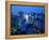 City Skyline from Sky Bar, Park Hyatt Tokyo, Tokyo, Japan-Greg Elms-Framed Premier Image Canvas