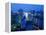 City Skyline from Sky Bar, Park Hyatt Tokyo, Tokyo, Japan-Greg Elms-Framed Premier Image Canvas