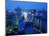 City Skyline from Sky Bar, Park Hyatt Tokyo, Tokyo, Japan-Greg Elms-Mounted Photographic Print