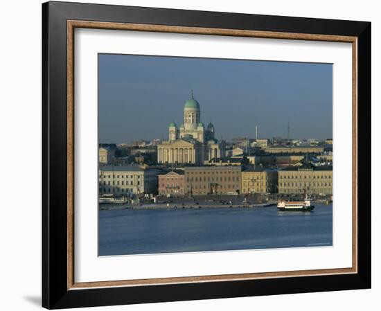 City Skyline, Helsinki, Finland, Scandinavia, Europe-Gavin Hellier-Framed Photographic Print