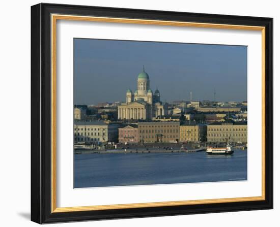 City Skyline, Helsinki, Finland, Scandinavia, Europe-Gavin Hellier-Framed Photographic Print