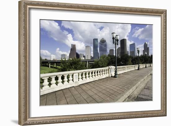 City Skyline, Houston, Texas, United States of America, North America-Gavin-Framed Photographic Print