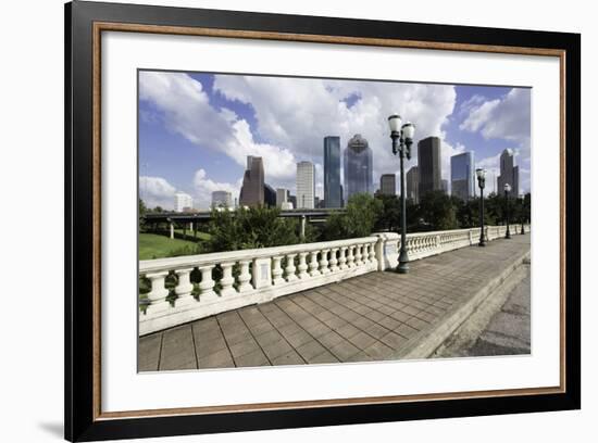 City Skyline, Houston, Texas, United States of America, North America-Gavin-Framed Photographic Print