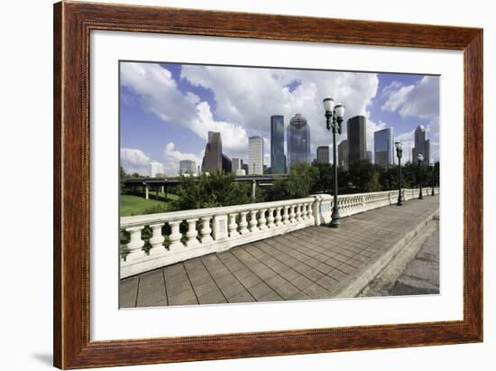 City Skyline, Houston, Texas, United States of America, North America-Gavin-Framed Photographic Print