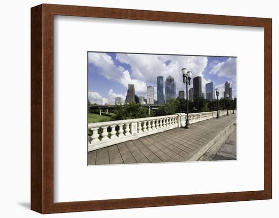 City Skyline, Houston, Texas, United States of America, North America-Gavin-Framed Photographic Print