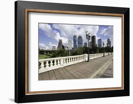 City Skyline, Houston, Texas, United States of America, North America-Gavin-Framed Photographic Print