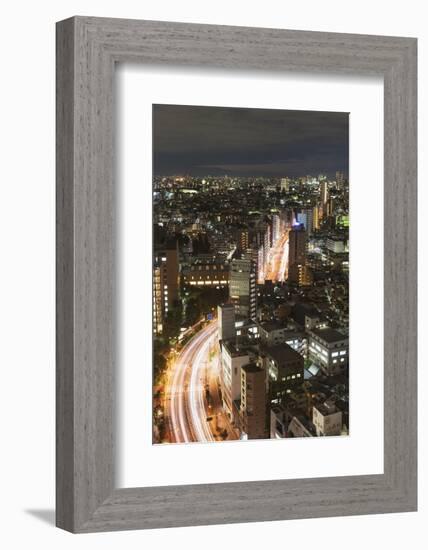 City Skyline, Ikebukuro, Tokyo, Honshu, Japan, Asia-Christian Kober-Framed Photographic Print