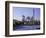 City Skyline in Early Morning, Boston, Massachusetts, New England, USA-Roy Rainford-Framed Photographic Print