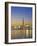 City Skyline Including Cn Tower in the Evening, Toronto, Ontario, Canada-Roy Rainford-Framed Photographic Print