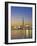 City Skyline Including Cn Tower in the Evening, Toronto, Ontario, Canada-Roy Rainford-Framed Photographic Print