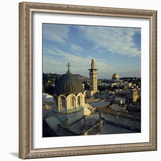 City Skyline, Jerusalem, Israel, Middle East-Robert Harding-Framed Photographic Print