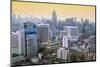 City Skyline Looking Along the Bts Skytrain-Alex Robinson-Mounted Photographic Print