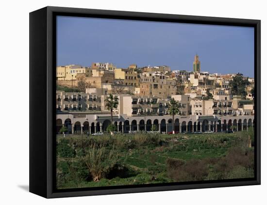 City Skyline, Meknes, Morocco, North Africa, Africa-Woolfitt Adam-Framed Premier Image Canvas