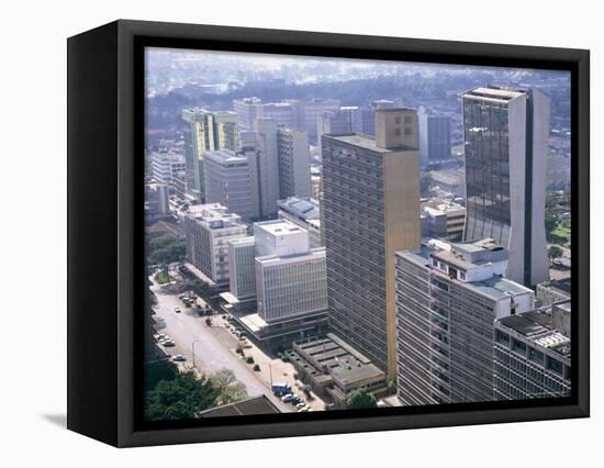 City Skyline, Nairobi, Kenya, East Africa, Africa-I Vanderharst-Framed Premier Image Canvas