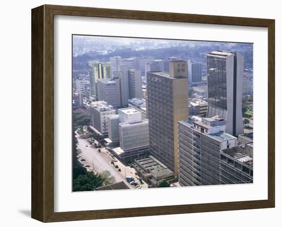 City Skyline, Nairobi, Kenya, East Africa, Africa-I Vanderharst-Framed Photographic Print