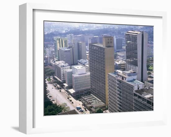 City Skyline, Nairobi, Kenya, East Africa, Africa-I Vanderharst-Framed Photographic Print