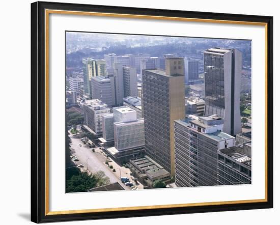 City Skyline, Nairobi, Kenya, East Africa, Africa-I Vanderharst-Framed Photographic Print