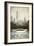 City Skyline New York Vintage V2-Marco Fabiano-Framed Premium Giclee Print