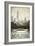 City Skyline New York Vintage V2-Marco Fabiano-Framed Art Print