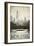 City Skyline New York Vintage V2-Marco Fabiano-Framed Art Print