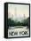 City Skyline New York-Marco Fabiano-Framed Stretched Canvas