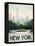 City Skyline New York-Marco Fabiano-Framed Stretched Canvas