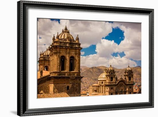 City Skyline of Cusco, Peru, South America-Laura Grier-Framed Photographic Print