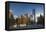 City Skyline, Oklahoma City, Oklahoma, USA-Walter Bibikow-Framed Premier Image Canvas