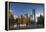 City Skyline, Oklahoma City, Oklahoma, USA-Walter Bibikow-Framed Premier Image Canvas