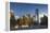 City Skyline, Oklahoma City, Oklahoma, USA-Walter Bibikow-Framed Premier Image Canvas