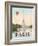 City Skyline Paris-Marco Fabiano-Framed Art Print