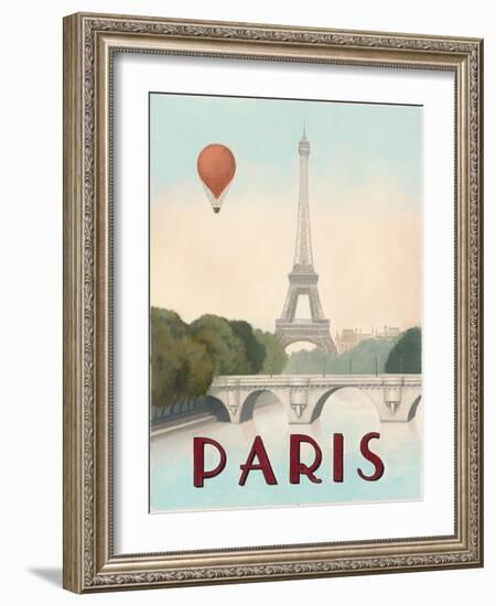 City Skyline Paris-Marco Fabiano-Framed Art Print