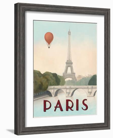 City Skyline Paris-Marco Fabiano-Framed Art Print