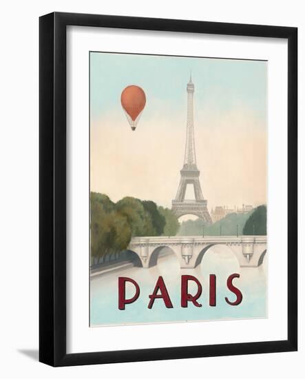 City Skyline Paris-Marco Fabiano-Framed Art Print