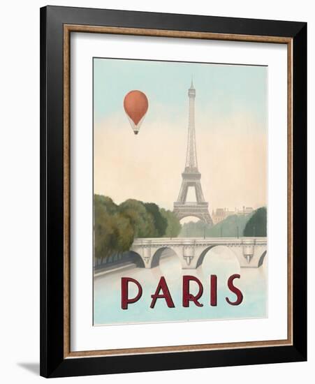 City Skyline Paris-Marco Fabiano-Framed Art Print