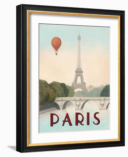 City Skyline Paris-Marco Fabiano-Framed Art Print