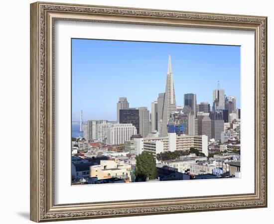 City Skyline, San Francisco, California, United States of America, North America-Gavin Hellier-Framed Photographic Print