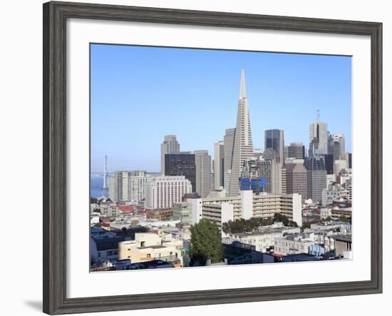 City Skyline, San Francisco, California, United States of America, North America-Gavin Hellier-Framed Photographic Print