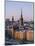 City Skyline, Stockholm, Sweden, Scandinavia, Europe-Sylvain Grandadam-Mounted Photographic Print