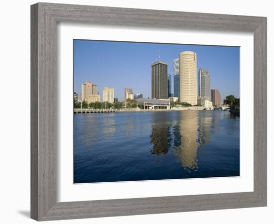 City Skyline, Tampa, Gulf Coast, Florida, USA-J Lightfoot-Framed Photographic Print