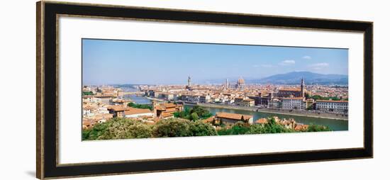 City Skyline Toscana Firenze Italy-null-Framed Photographic Print