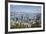 City skyline, viewed from Victoria Peak, Hong Kong, China, Asia-Fraser Hall-Framed Photographic Print