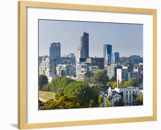 City Skyline, Vilnius, Lithuania-Gavin Hellier-Framed Photographic Print