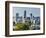 City Skyline, Vilnius, Lithuania-Gavin Hellier-Framed Photographic Print