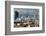 City Skyline with the Alps in the Background, Milan, Lombardy, Italy-Stefano Politi Markovina-Framed Photographic Print