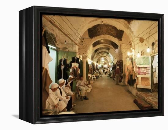 City Souq, Tripoli, Tripolitania, Libya, North Africa, Africa-Nico Tondini-Framed Premier Image Canvas