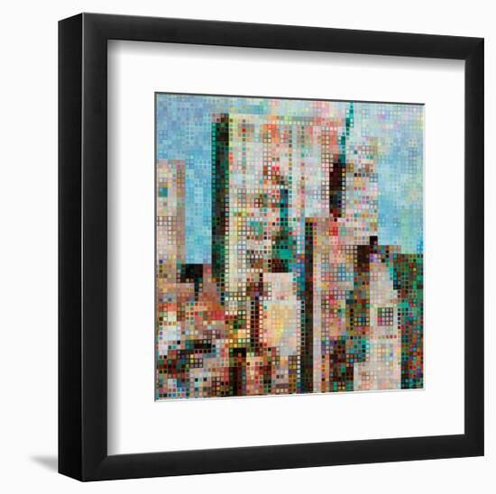 City Square 1-James Burghardt-Framed Giclee Print