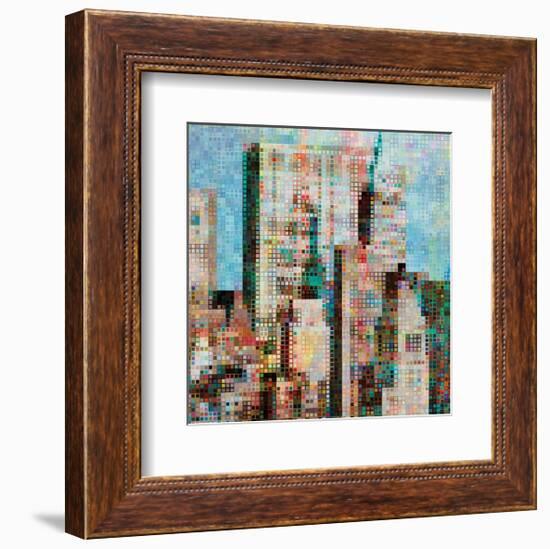 City Square 1-James Burghardt-Framed Giclee Print